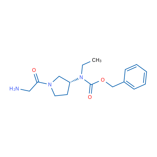 (R)-Benzyl (1-(2-aminoacetyl)pyrrolidin-3-yl)(ethyl)carbamate 1g