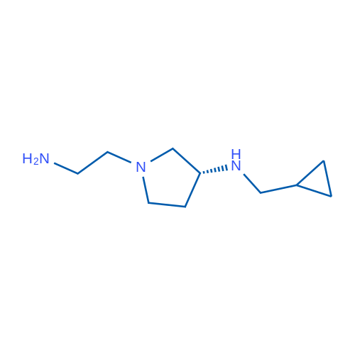 (R)-1-(2-Aminoethyl)-N-(cyclopropylmethyl)pyrrolidin-3-amine 1g
