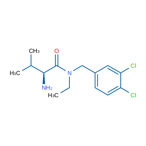 (S)-2-Amino-N-(3,4-dichlorobenzyl)-N-ethyl-3-methylbutanamide 1g