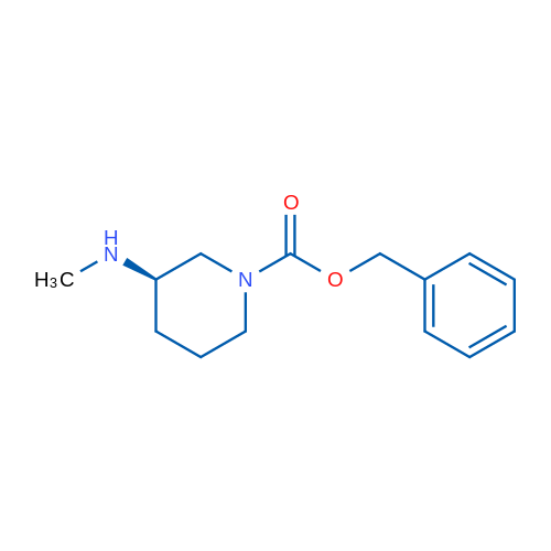(R)-Benzyl 3-(methylamino)piperidine-1-carboxylate 1g