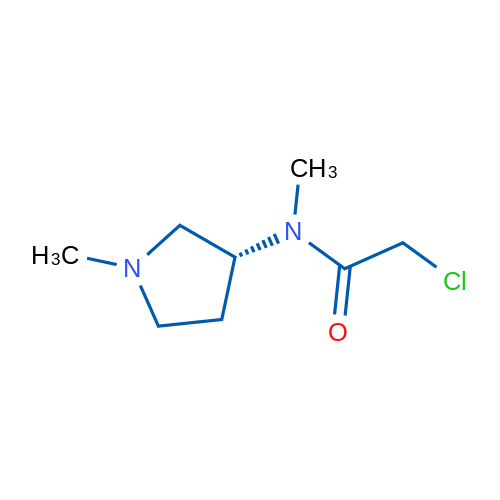 (R)-2-Chloro-N-methyl-N-(1-methylpyrrolidin-3-yl)acetamide 1g