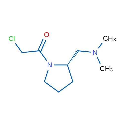 (S)-2-Chloro-1-(2-((dimethylamino)methyl)pyrrolidin-1-yl)ethanone 1g