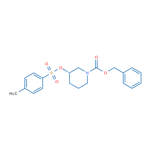 (S)-Benzyl 3-(tosyloxy)piperidine-1-carboxylate 1g