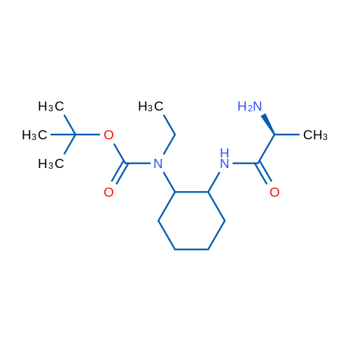 tert-Butyl (2-((S)-2-aminopropanamido)cyclohexyl)(ethyl)carbamate 1g
