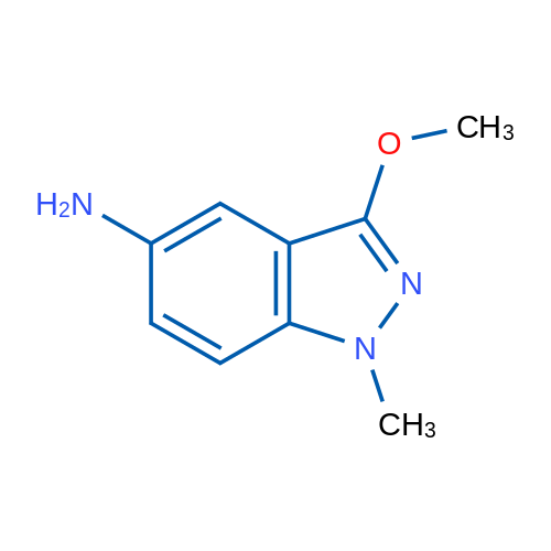 3-Methoxy-1-methyl-1H-indazol-5-amine 1g