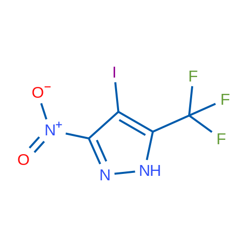 4-Iodo-3-nitro-5-(trifluoromethyl)-1H-pyrazole 1g