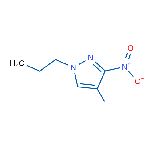 4-Iodo-3-nitro-1-propyl-1H-pyrazole 1g