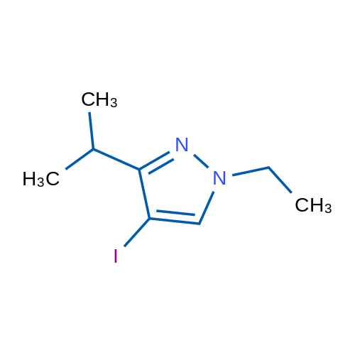 1-Ethyl-4-iodo-3-isopropyl-1H-pyrazole 5g