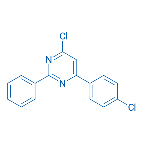 4-Chloro-6-(4-chlorophenyl)-2-phenylpyrimidine 250mg