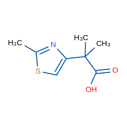 2-Methyl-2-(2-methyl-1,3-thiazol-4-yl)propanoic acid 1g