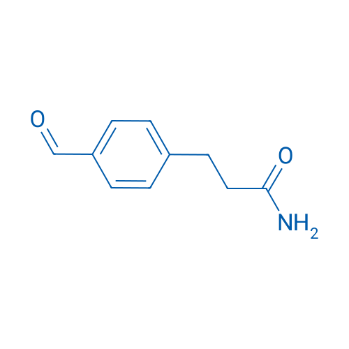 3-(4-Formylphenyl)propanamide 50mg