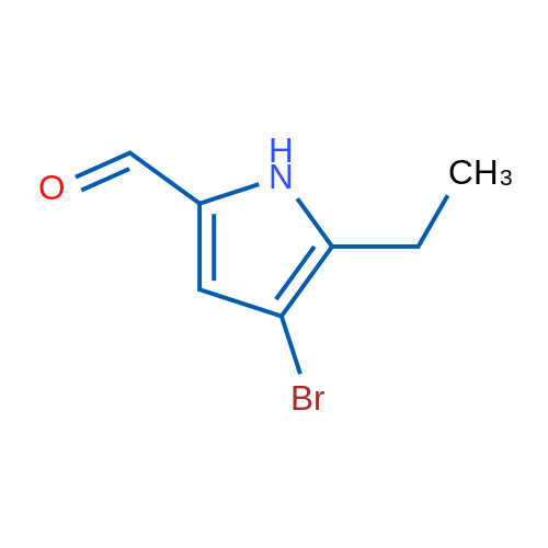 4-Bromo-5-ethyl-1H-pyrrole-2-carbaldehyde 1g