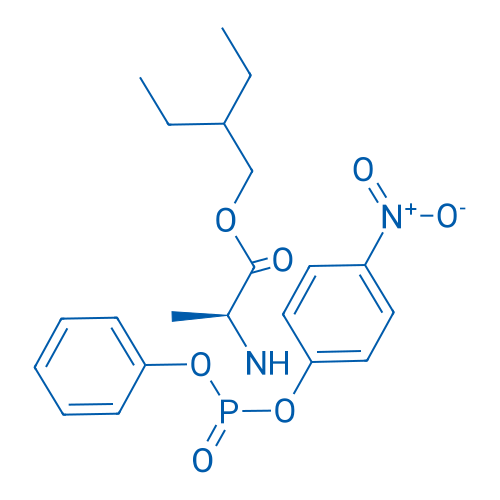 N-[(S)-(4-Nitrophenoxy)phenoxyphosphinyl]-L-alanine 2-ethylbutyl ester 5g