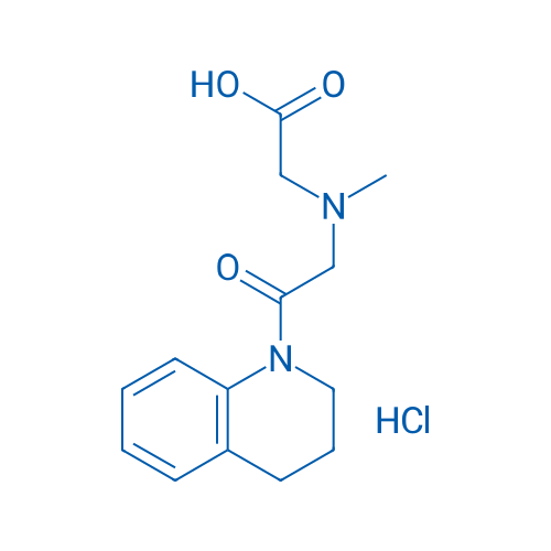 2-{methyl[2-oxo-2-(1,2,3,4-tetrahydroquinolin-1-yl)ethyl]amino}acetic acid hydrochloride 1g