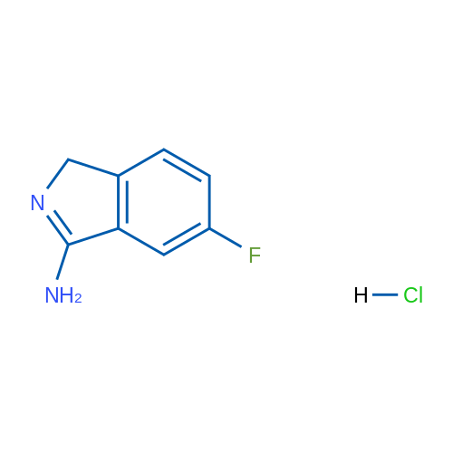 5-Fluoro-1H-isoindol-3-amine hydrochloride 1g
