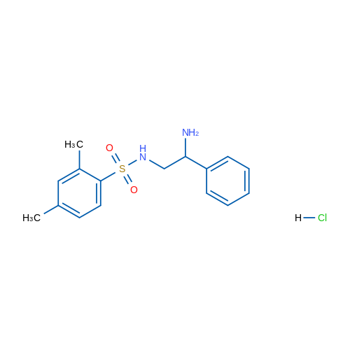 N-(2-Amino-2-phenylethyl)-2,4-dimethylbenzene-1-sulfonamide hydrochloride 100mg