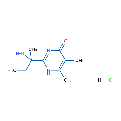 2-(2-Aminobutan-2-yl)-5,6-dimethyl-1,4-dihydropyrimidin-4-one hydrochloride 1g