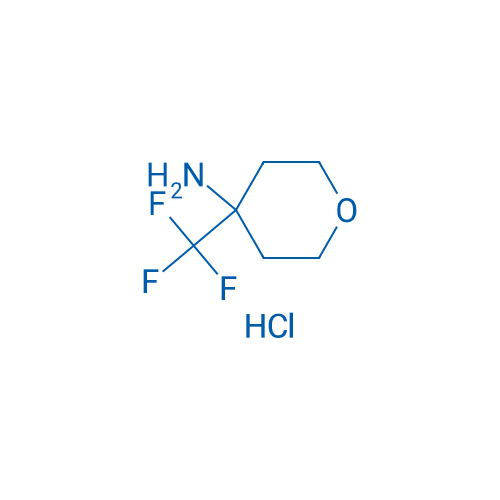 4-(Trifluoromethyl)tetrahydro-2H-pyran-4-amine hydrochloride 250mg