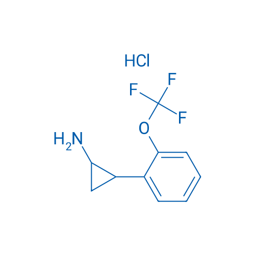 2-[2-(Trifluoromethoxy)phenyl]cyclopropan-1-amine hydrochloride 1g