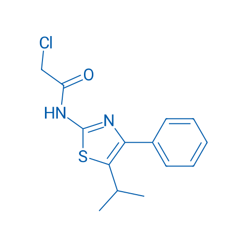 2-Chloro-N-[4-phenyl-5-(propan-2-yl)-1,3-thiazol-2-yl]acetamide 250mg
