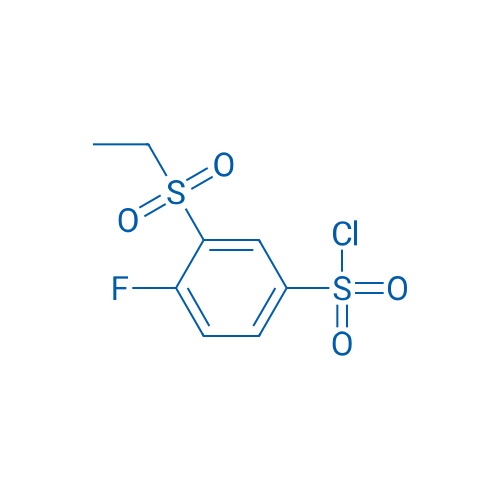 3-(Ethanesulfonyl)-4-fluorobenzene-1-sulfonyl chloride 1g