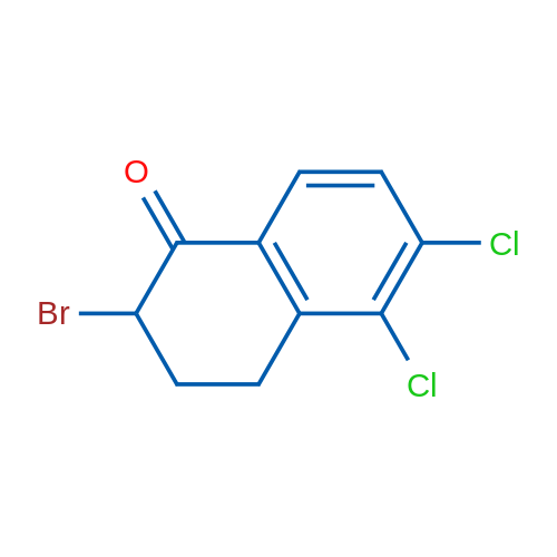 2-Bromo-5,6-dichloro-3,4-dihydronaphthalen-1(2H)-one 1g