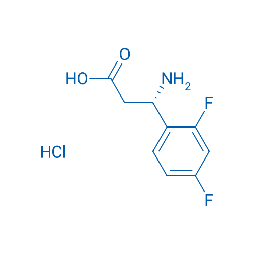 (3S)-3-Amino-3-(2,4-difluorophenyl)propanoic acid hydrochloride 100mg