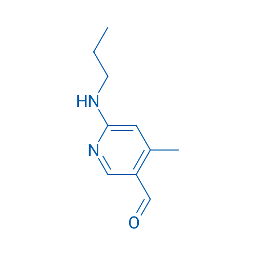 4-Methyl-6-(propylamino)nicotinaldehyde 1g
