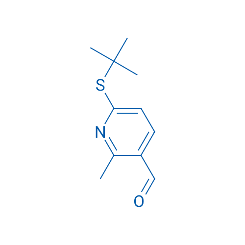 6-(tert-Butylthio)-2-methylnicotinaldehyde 1g
