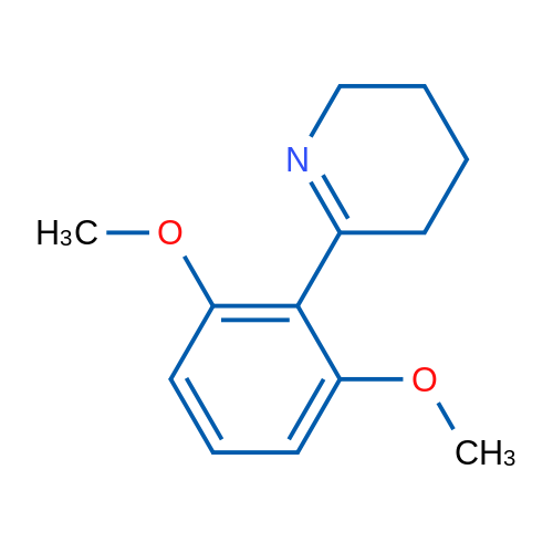 6-(2,6-Dimethoxyphenyl)-2,3,4,5-tetrahydropyridine 1g