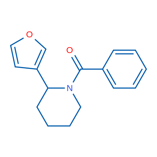 (2-(Furan-3-yl)piperidin-1-yl)(phenyl)methanone 1g