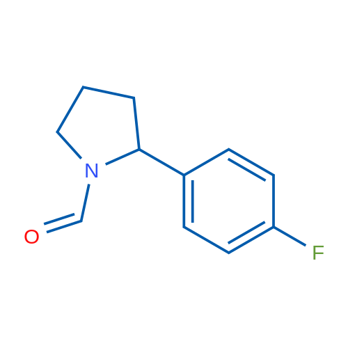 2-(4-Fluorophenyl)pyrrolidine-1-carbaldehyde 1g
