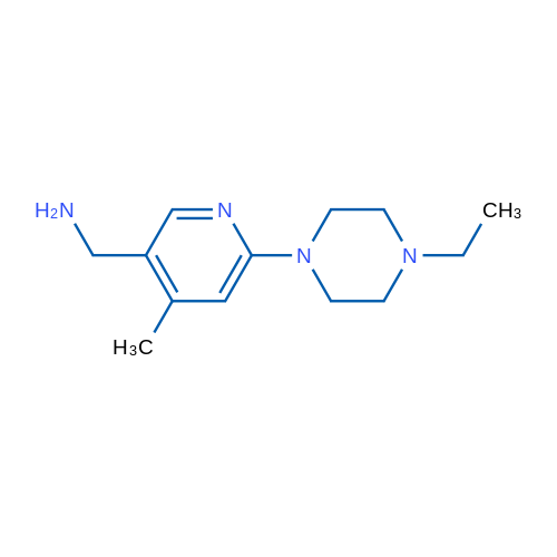 (6-(4-Ethylpiperazin-1-yl)-4-methylpyridin-3-yl)methanamine 1g