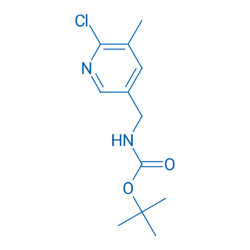 tert-Butyl ((6-chloro-5-methylpyridin-3-yl)methyl)carbamate 1g