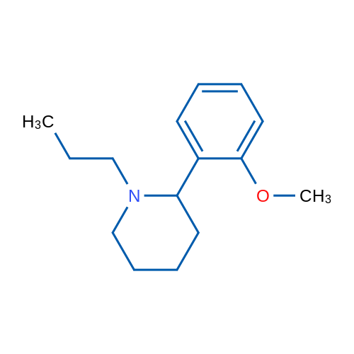 2-(2-Methoxyphenyl)-1-propylpiperidine 1g
