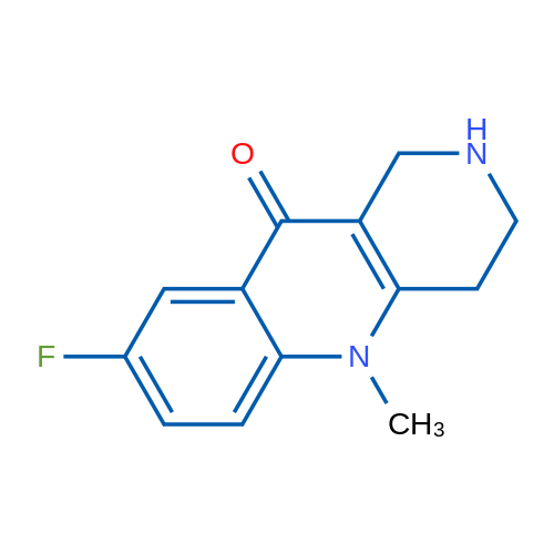 8-Fluoro-5-methyl-1,3,4,5-tetrahydro-2h-benzo[b][1,6]naphthyridin-10-one 1g