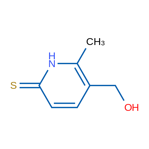 5-(Hydroxymethyl)-6-methylpyridine-2(1H)-thione 1g