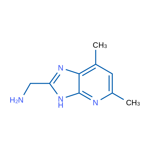 (5,7-Dimethyl-3H-imidazo[4,5-b]pyridin-2-yl)methanamine 1g