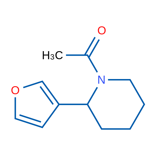 1-(2-(Furan-3-yl)piperidin-1-yl)ethanone 1g