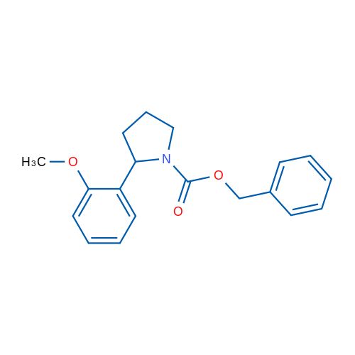 Benzyl 2-(2-methoxyphenyl)pyrrolidine-1-carboxylate 1g