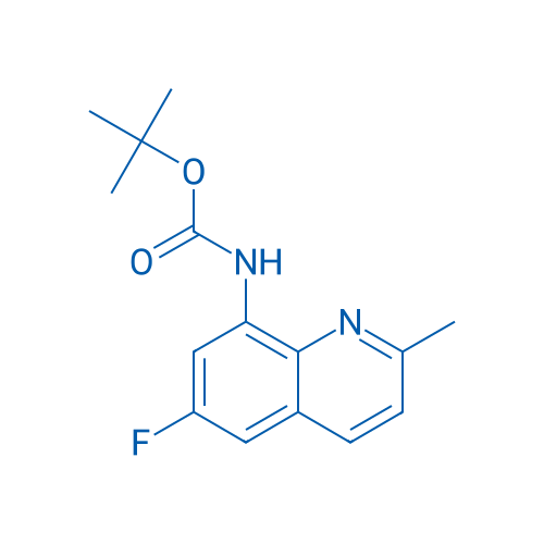 tert-Butyl (6-fluoro-2-methylquinolin-8-yl)carbamate 1g