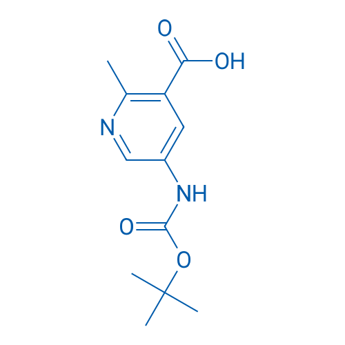 5-((tert-Butoxycarbonyl)amino)-2-methylnicotinic acid 1g