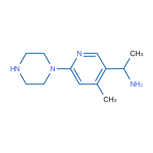 1-(4-Methyl-6-(piperazin-1-yl)pyridin-3-yl)ethanamine 1g