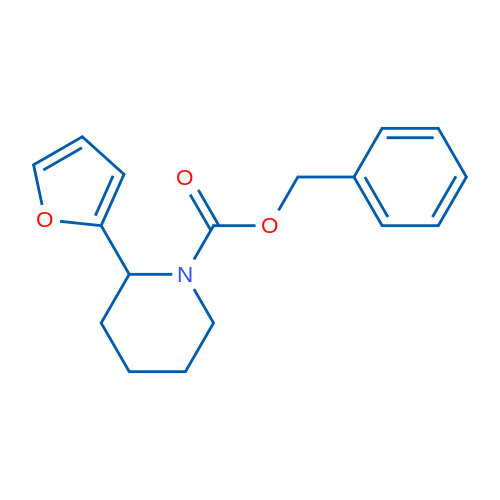 Benzyl 2-(furan-2-yl)piperidine-1-carboxylate 1g