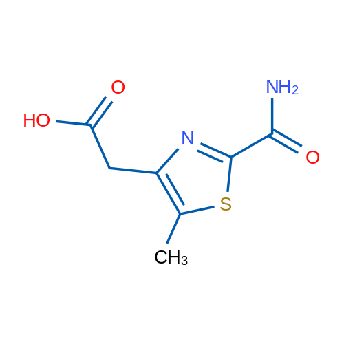 2-(2-Carbamoyl-5-methylthiazol-4-yl)acetic acid 1g