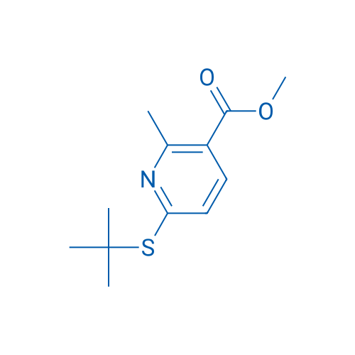 Methyl 6-(tert-butylthio)-2-methylnicotinate 1g