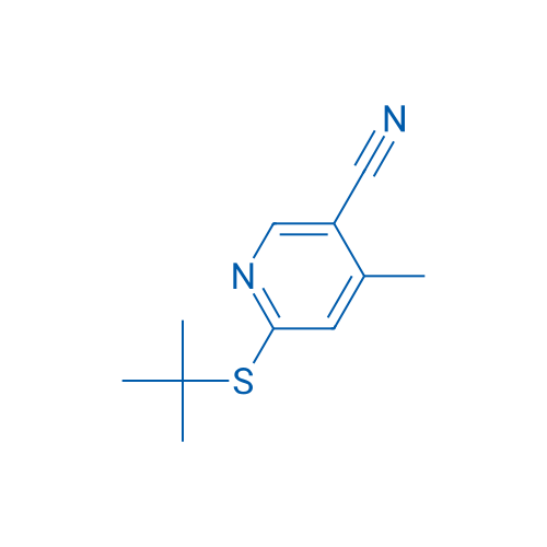 6-(tert-Butylthio)-4-methylnicotinonitrile 1g