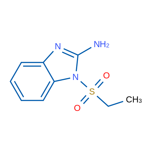 1-(Ethylsulfonyl)-1H-benzo[d]imidazol-2-amine 1g