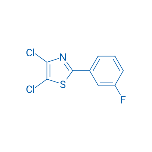4,5-Dichloro-2-(3-fluorophenyl)thiazole 10g