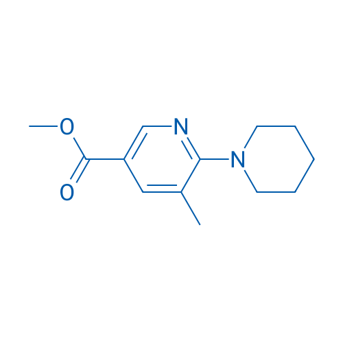 Methyl 5-methyl-6-(piperidin-1-yl)nicotinate 1g